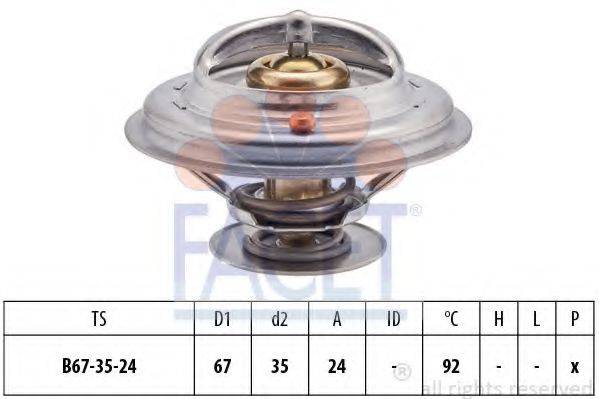FACET 78401S Термостат, що охолоджує рідину