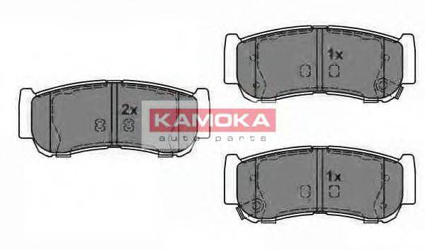 Комплект гальмівних колодок, дискове гальмо