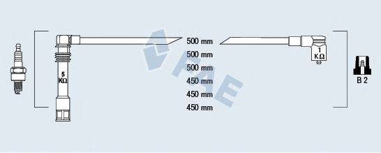 FAE 85062 Комплект дротів запалення