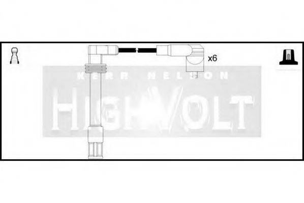 STANDARD OEF476 Комплект дротів запалення