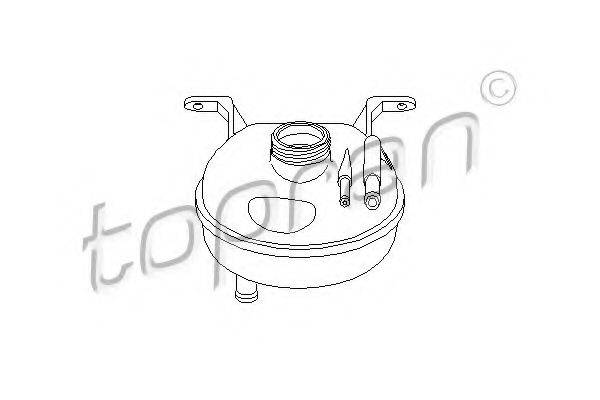 Компенсаційний бак, що охолоджує рідину TOPRAN 202 259